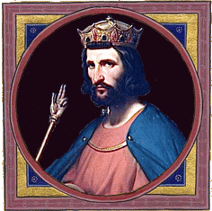 Portrait non contemporain de Hugues Capet
